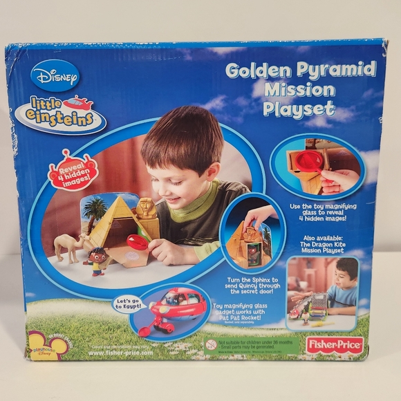 New Disney Little Einsteins Golden Pyramid Mission Playset Fisher Price Toy - Picture 4 of 7